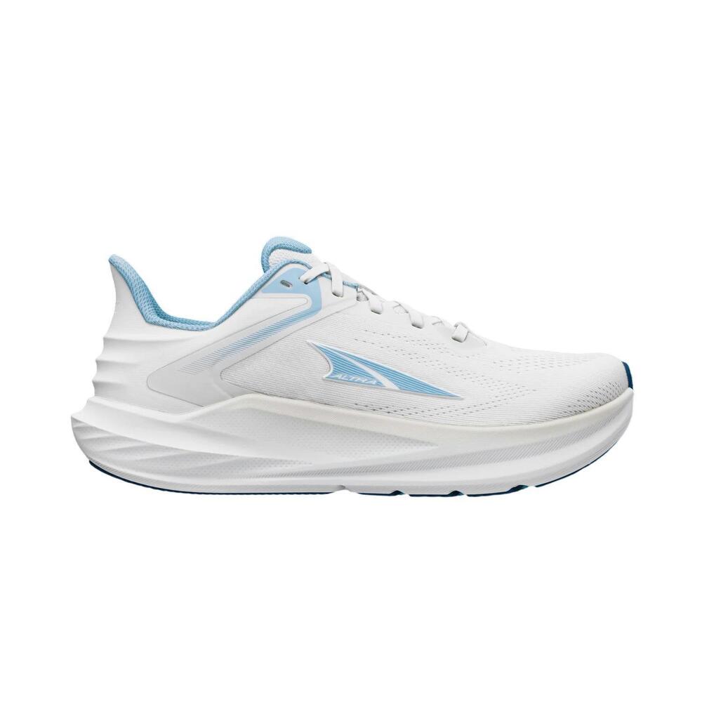 NEW ALTRA women's torin 8 running shoes in white light blue